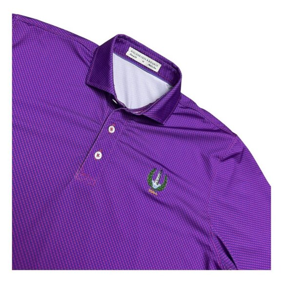 HOLDERNESS & BOURNE Golf Polo Lightweight Breathable Casual Tee Shirt Men Medium - Picture 3 of 6
